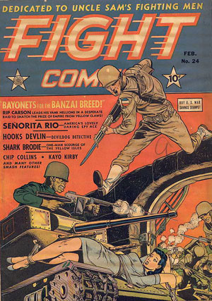 Fight Command Comic Book Cover