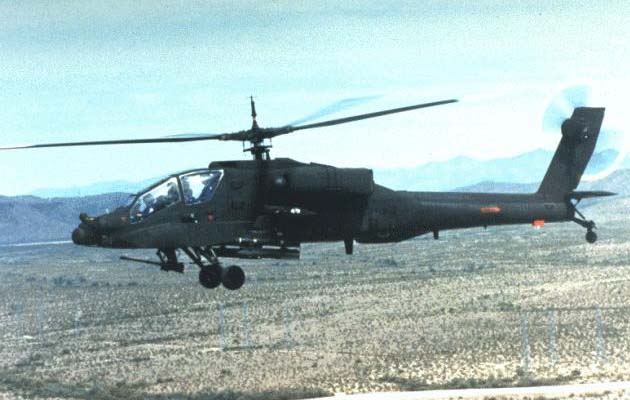 Apache helicoptor