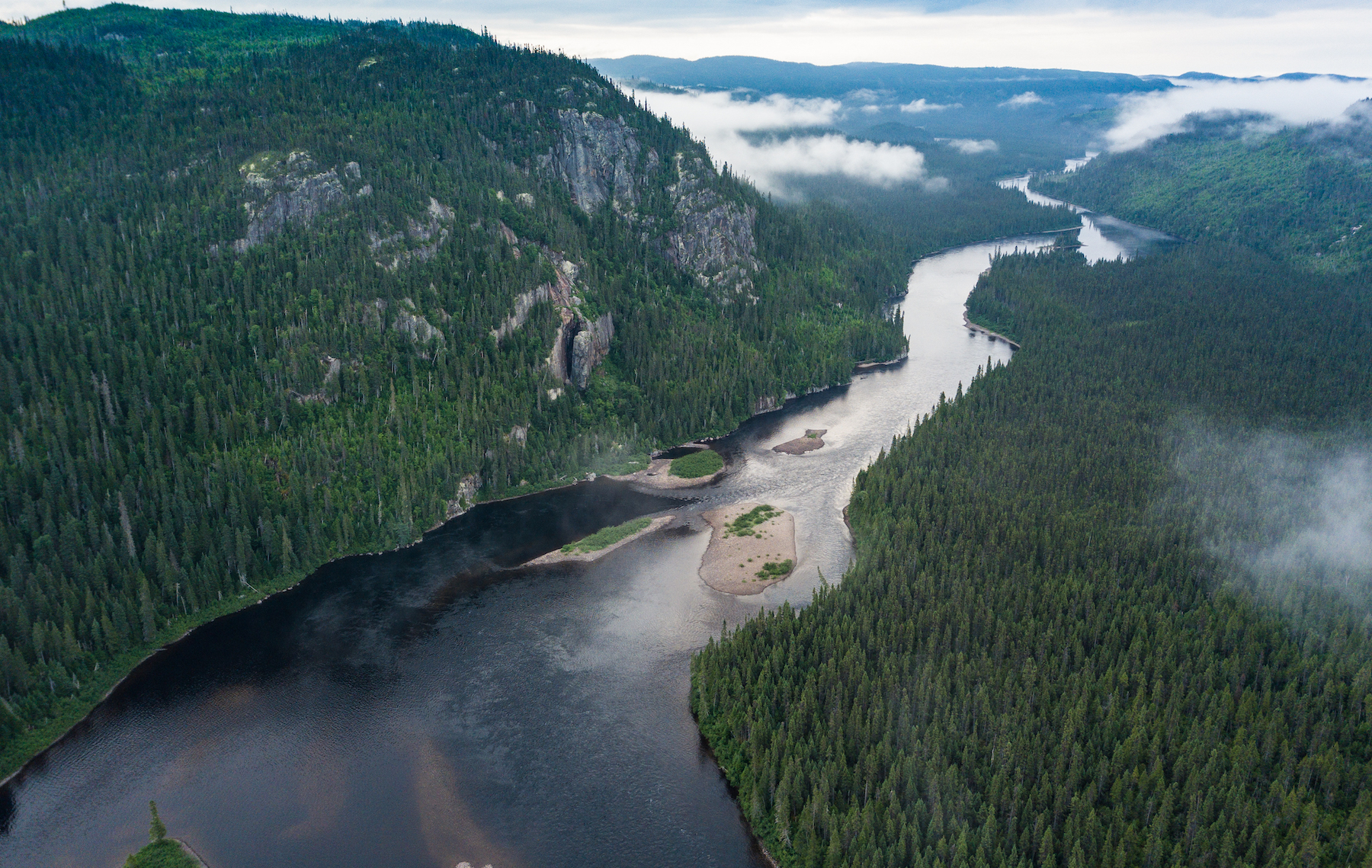 Magpie River © Peter Holcomb, Boreal River Adventures - SNAP Québec
