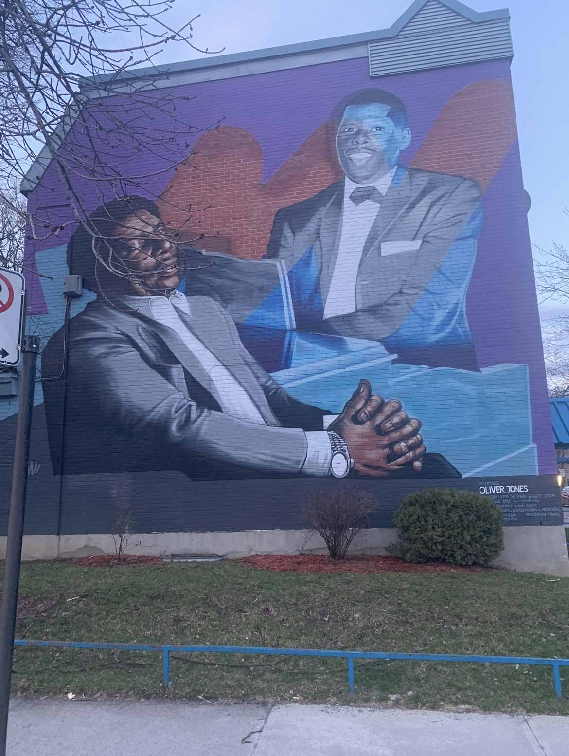 Oliver Jones mural in Little Burgundy – photo © Ceta Gabriel