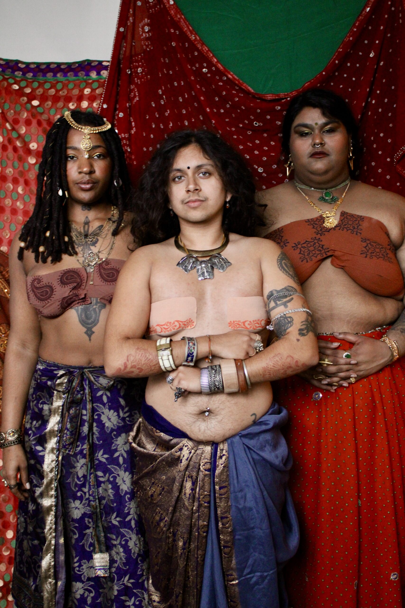 Marie, Jaadu & Bindi - Photo © Priya Choudhuri @sirhealism